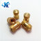 Round threaded brass insert cnc nuts blind 8mm knurled nut m3 m4 m6 m8 m10 42mm brass thread insert nut