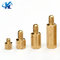 Hot Sale Factory Price M2 M2.5 Brass Hexagon Stud Bolt Single Head Isolation Column Circuit Board Wiring Copper Stud