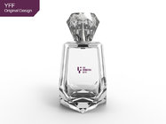 Diamond Sparkling Empty Perfume Bottles 100ml Transparent Glass Custom Logo supplier