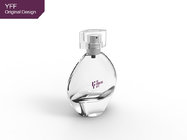 Elegant Ladies Glass Fragrance Spray Bottles , Personalized Empty Chanel Perfume Bottles supplier