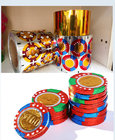 printed aluminium foil for chocolate coins wrapping