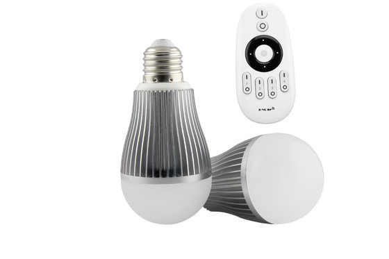China Colortemp dimmable change 9W E27/E26/B22 Remote control 30meter LED bulb supplier