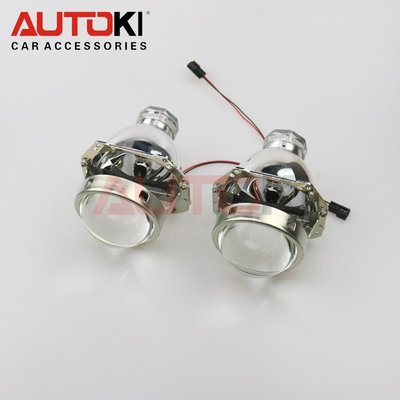 China metal 3.0 inch bi-xenon hid projector lens headlights with d2s light supplier