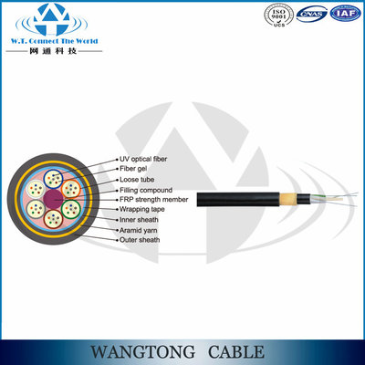 ADSS power fiber opticl cable adss for Power Transmission Line