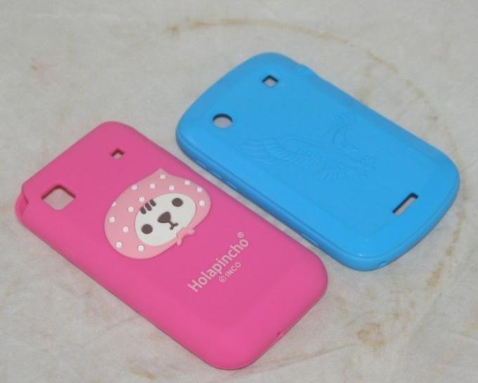 Durable Protective Iphone5 Silicone Cell Phone Cases With Printed Pattern , Anti-Slip