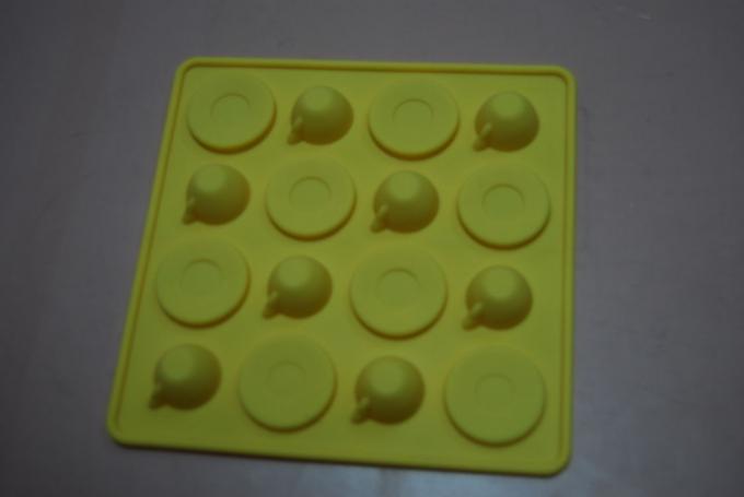 Round Shape Silicone Kitchen Utensils , Silicone Cake Moulds