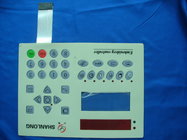 China Custom Made Matte PC Keyboard Membrane Switch PVC For Medical Instruments distributor