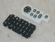 cheap  Custom Remote Control Silicone Rubber Keypad OEM / ODM With Squre Shape Buttom