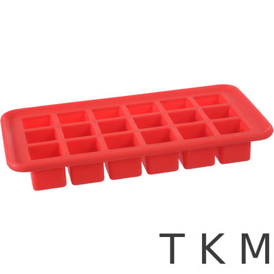 China Customized Squre Red Silicone Kitchen Utensils For Promotional Gifton sales