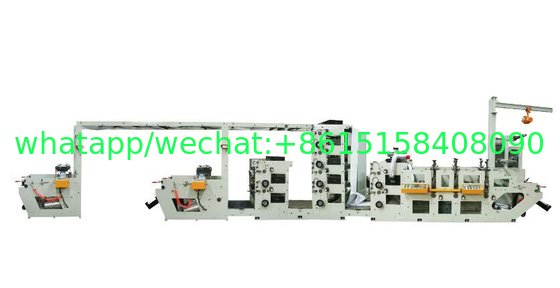 420mm Width Self-Adhesive Sticker Label Paper Printing Machine 320mm Width One Colour Label Printing Machine