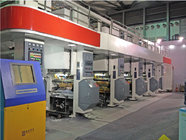 ELS High Speed Multicolor PET Bottle Label Printing Machine 300m/min 750mm unwind/rewind 3-50kgf servo motor