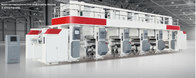 Electronic line shaft rotogravure printing machine electric drying tube 300m/min 750mm unwind/rewind 3-50kgf servo motor