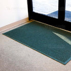 Embossed Waherhog Entrance Mat Rubber Backing Polypropylene Fiber Water hold Door mat
