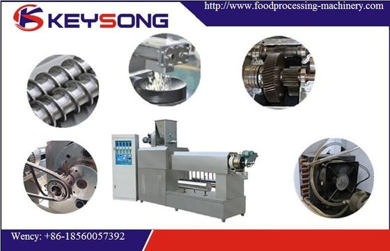 China Automatic Puffing Corn Food Extruder Machine Frenquency Speed Controlling System supplier