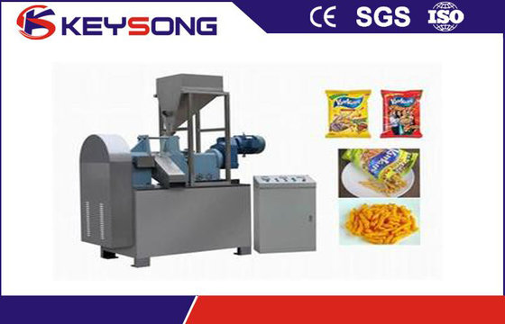 China Kurkure Cheetos Nic Naks Food Processing Equipment , 100 -150kg / H  Food Product Making Machine  supplier
