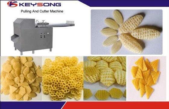 China Fried 3D Papad Snack Pellet Production Line / Equipment For Food Industry  supplier