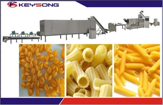 China Stainless Steel Macaroni Pasta Making Machine / Extruder Compact Structure supplier