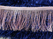 Delicate wholesale ODM polyester fringe trimming tassel for table cloth sofa decoration
