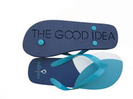 customed eva die cut and embossed slipper  Womens Flip flop thongs slipers manufacturers