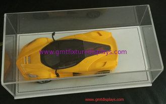 China New Design Acrylic Model Car Display Box  Perspex Toy Display Case W/ PU Bottom Plexiglass Display Box supplier