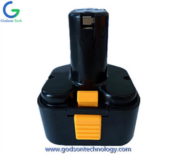Hitachi Replacement Power Tool Battery for 9.6V Ni-Cd Ni-MH Battery Cordless Tool Battery Black Color