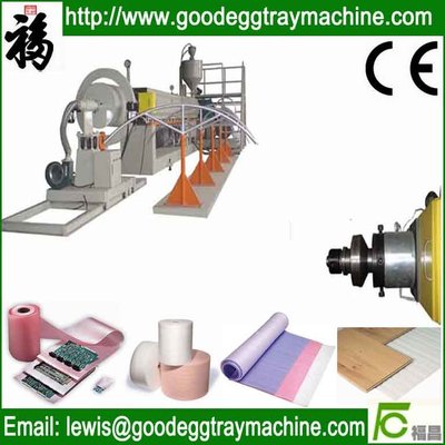 Top quality PE Foam Fruit Net Making Machine