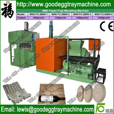 Rotating paper egg tray machine