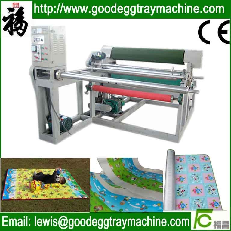 Foil foam coating machine