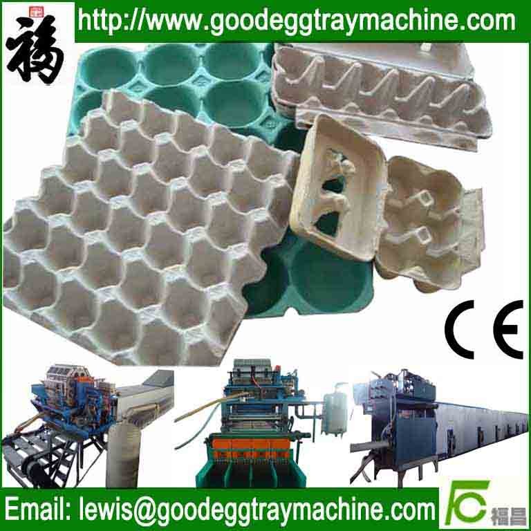 Egg packaging cartons tray machine