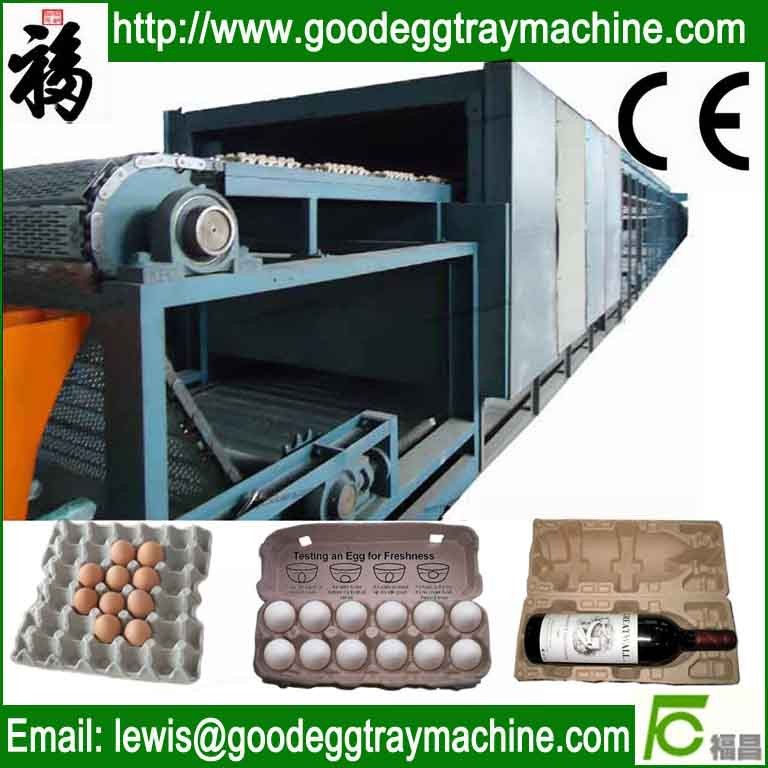 Single Layer Pulp Moulding Pulp Moulding Drying Line