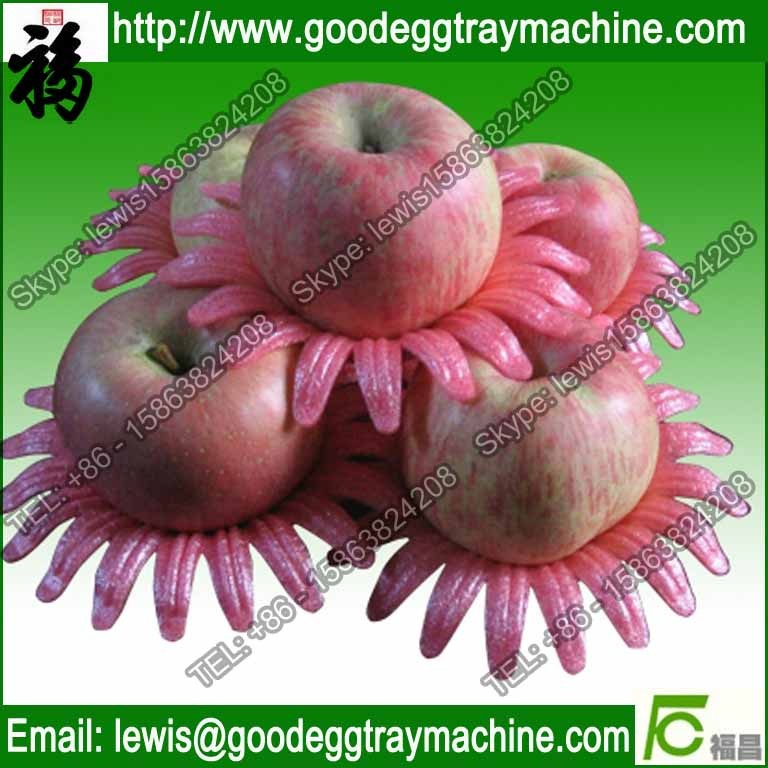 New type fruit net packing like flower petal for pear packing