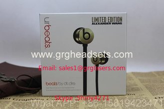 China Beats Alexander Wang gold urbeats Ear Phones  with 1:1 Original with Sseal Box Made in Chi supplier