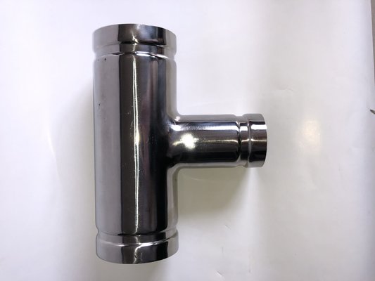 3 Way Grooved Reducing Tee Pipe Fitting ISO 9001 Approved For Petroleum
