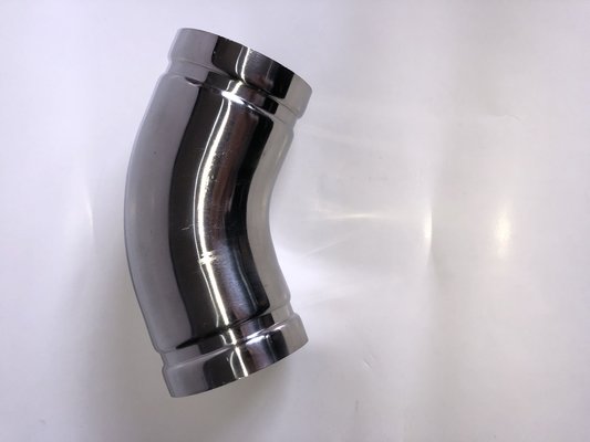 Durable 45 Degree Stainless Steel Elbow For Grooved Couplings And Fittings