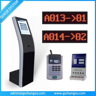 China Bank Service Counter LED Token Number q system,Queuing Display Management System supplier