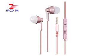 China Wholesale design oem premium hands free wired earphone Sensitivty:108±3dB at 1KHz,6mW supplier