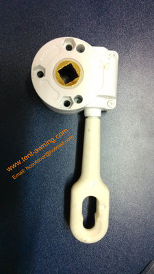 China Awning Material Retractable Awning  Parts Rate 1:11 Manual Awning  Gear Box supplier