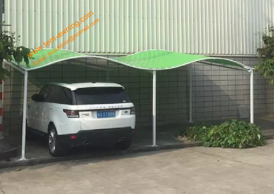 China UV Resistance Steel Frame 3x6m Car Park Canopy Car Parking Tents supplier