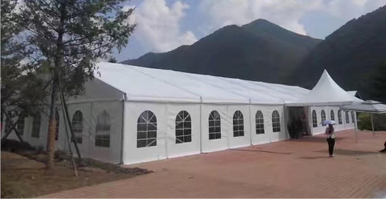 China 100km/h Windproof Aluminum Tent House for Outdoor Wedding Party Events supplier