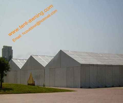 China Heavy Duty Durable Outdoor Temporary Storage Tent Aluminum Warehouse Tents supplier