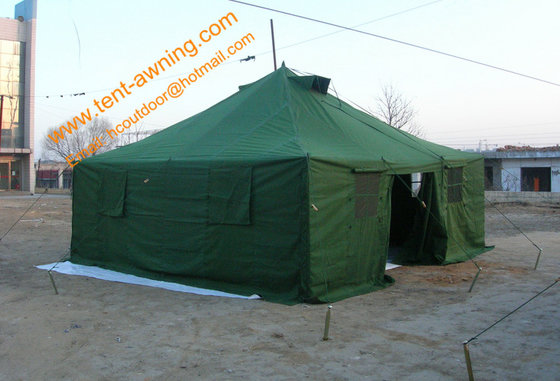 China Waterproof Outdoor Army Tent Pole-style Galvanized Steel Waterproof  Military  Camping Tents supplier