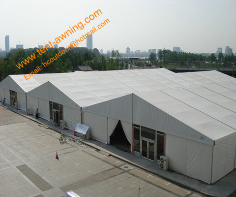 Waterproof  Storage Tent, Aluminum Fire Resistardant Warehouse MarqueeTent supplier