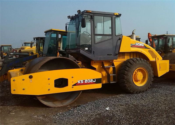 China Road Making Machine  18 Ton Vibrating Road Roller Machine With Single Drum supplier