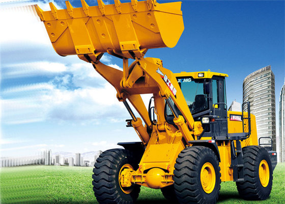 China Heavy Machine Equipment Front End Wheel Loader 3200mm Dumping Clearance supplier
