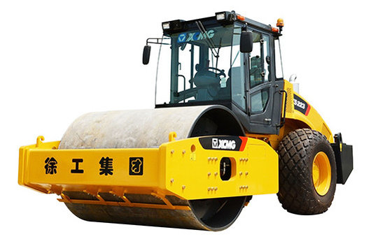 China 22000 Kg Fully Hydraulic Vibratory Road Roller Machine With Movable Sheepsfoot supplier