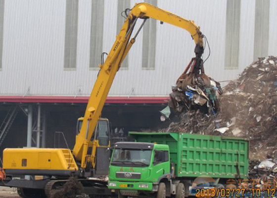 China Waste Handling Equipment Scrap Yard Machinery With Shredders / Crushers / Screening Machines supplier
