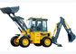 65kw Engine Loading Bucket 1.0 CBM Tractor Loader Backhoe With 9500 Kg Operating Weight supplier