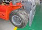 Heavy Duty Industrial Forklift Truck 5 Ton Rated Load , Diesel Engine Forklift Truck supplier