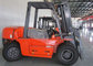2500kg Lifting Capacity Solid Tyre Diesel Telescopic Forklift Truck , Material Handling Forklift supplier