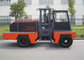 Construction Side Loader Forklift 10 Ton With Double Rear Tyre Isuzu Engine supplier